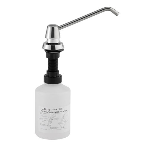 Distributore di sapone professionale - B-82216 - Bobrick Washroom Equipment - da bancone / in ABS / in polietilene