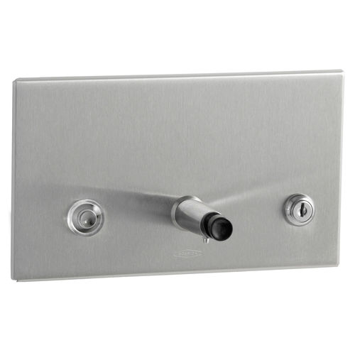 Distributore di sapone professionale - B-306 TRIMLINESERIES&trade; - Bobrick Washroom Equipment - da incasso / in acciaio inossidabile / manuale