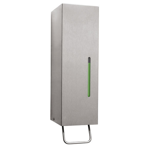 Distributore di sapone professionale - B-26627 TRIMLINESERIES&trade; - Bobrick Washroom Equipment - da parete / in acciaio inossidabile / manuale