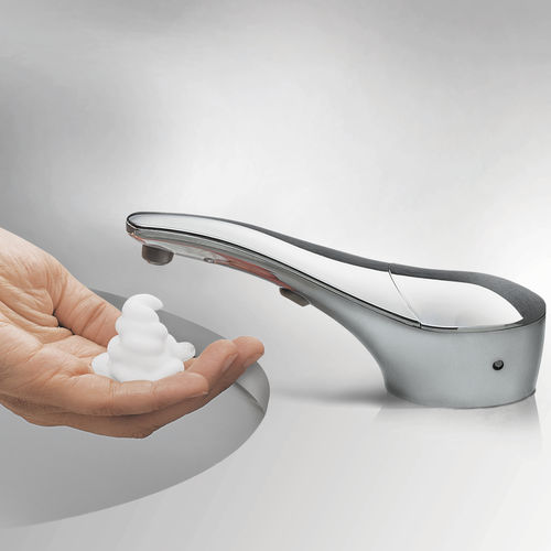 Distributore di sapone professionale - B-828 SUREFLO&reg; - Bobrick Washroom Equipment - da incasso / in ABS / in cromo