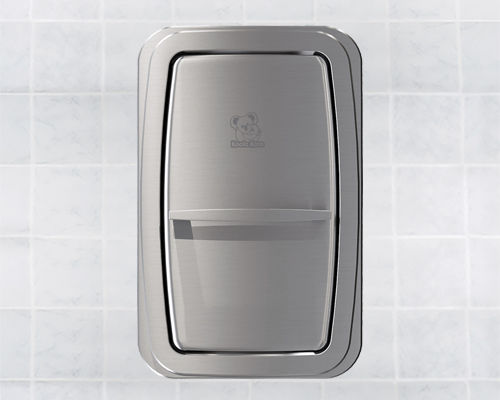 Fasciatoio a muro in acciaio inossidabile - KB311-SSWM - Bobrick Washroom Equipment - verticale / contract