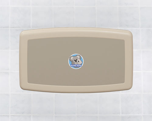 Fasciatoio a muro in polipropilene - KB300 - Bobrick Washroom Equipment - orizzontale / contract