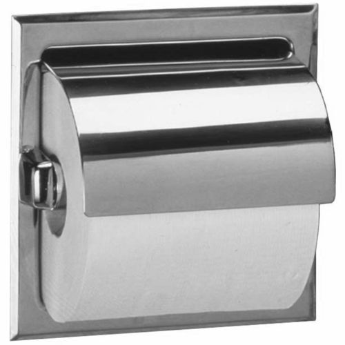 Portarotolo da incasso - B-6697 - Bobrick Washroom Equipment - in acciaio inossidabile / contract / per uso residenziale