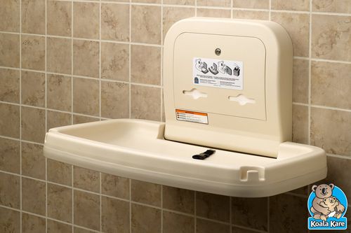 Fasciatoio a muro in polipropilene - KB200-00-INB - Bobrick Washroom Equipment - da parete / contract