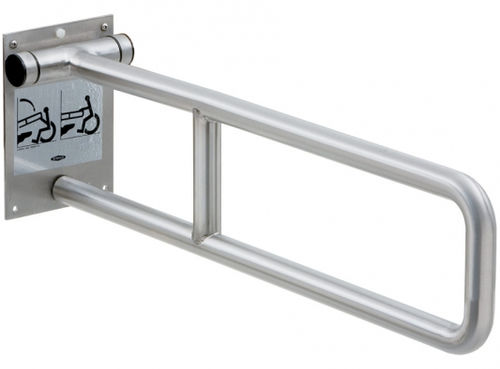 Barra di sostegno in acciaio inossidabile - B-4998 - Bobrick Washroom Equipment - a forma di U / da parete / per hotel