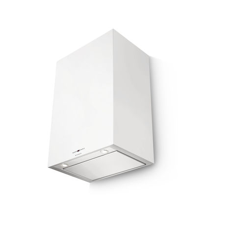 Cappa a muro - CUBIA - CUBIA GLOSS - Faber S.p.A - con illuminazione integrata