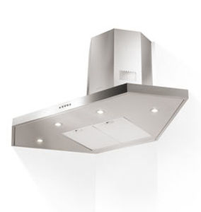 Cappa a muro - STILO  - Faber S.p.A - con condotto / con illuminazione integrata