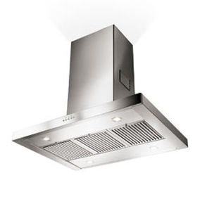 Cappa a isola - STILO ADVANCE - Faber S.p.A - con condotto / con illuminazione integrata