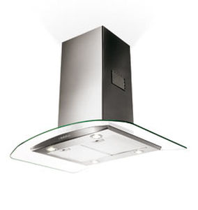 Cappa a isola - TRATTO  - Faber S.p.A - con illuminazione integrata