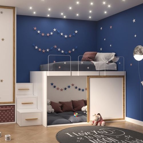 Letto salvaspazio - Tana - Cinius - a soppalco / singolo / contemporaneo