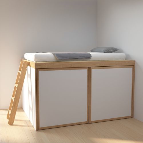 Letto tatami - BASIC 1  - Cinius - singolo / contemporaneo / per bambini