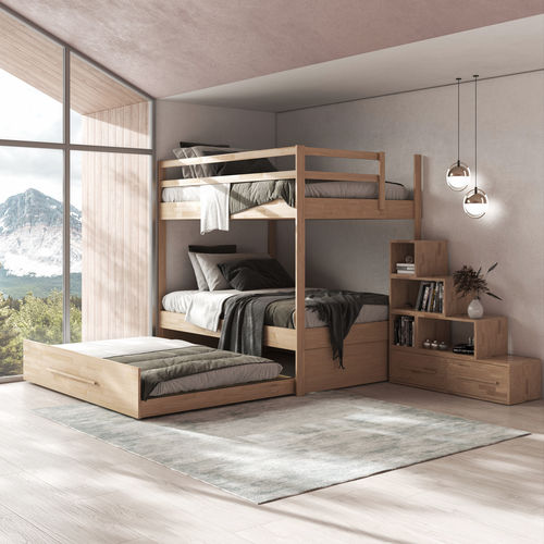 Letto a castello - CASTELLO - Cinius - matrimoniale / singolo / contemporaneo