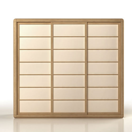Armadio contemporaneo - Arca - Cinius - in faggio / con porta scorrevole / colore personalizzabile