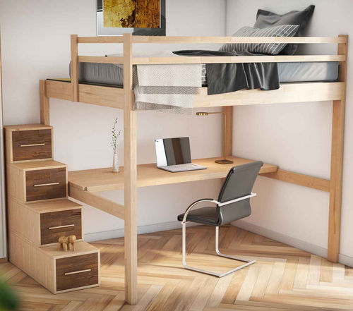 Letto a soppalco - Tree House - Cinius - capanna / singolo / contemporaneo