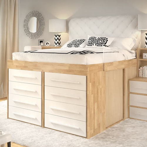 Letto matrimoniale - ROMA - Cinius - singolo / contemporaneo / con testiera imbottita