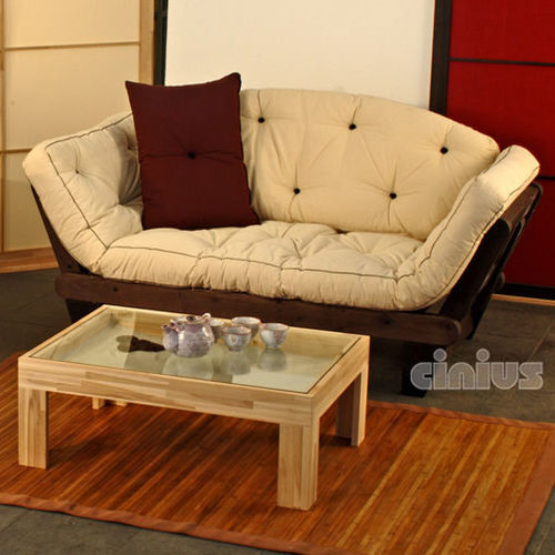 Divano letto - SOLE - Cinius - contemporaneo / in tessuto / con braccioli