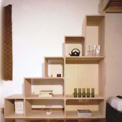 Libreria contemporanea - YEN - Cinius - in faggio / su misura / personalizzabile