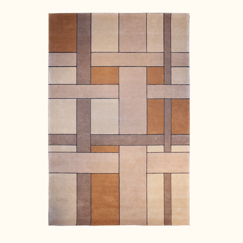 Tappeto contemporaneo - NATURAL - Sirecom Tappeti - con motivi geometrici / in tessuto / in tela
