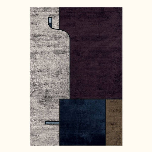 Tappeto contemporaneo - TWO - Sirecom Tappeti - geometrico / in lana / rettangolare