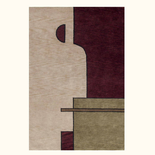 Tappeto contemporaneo - ONE - Sirecom Tappeti - geometrico / in lana / rettangolare