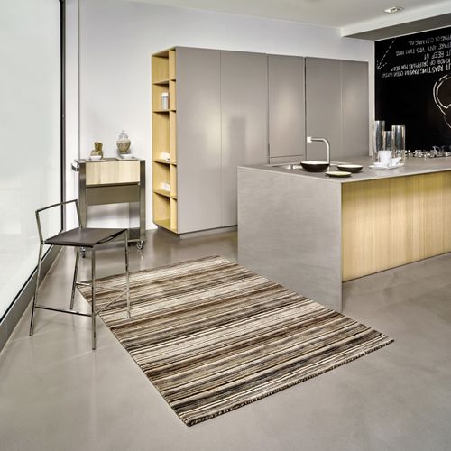 Tappeto contemporaneo - HANDLOOM - SITAP Società Italiana Tappeti - a righe / in lana / rettangolare