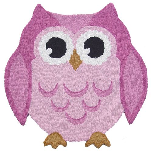 Tappeto contemporaneo - OWL PINK - SITAP Società Italiana Tappeti - con animali / in lana / tufted a mano
