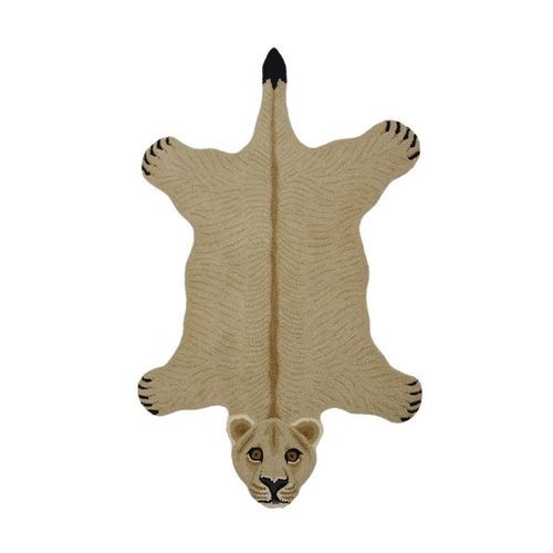 Tappeto contemporaneo - LION NATURAL - SITAP Società Italiana Tappeti - con animali / in lana / tufted