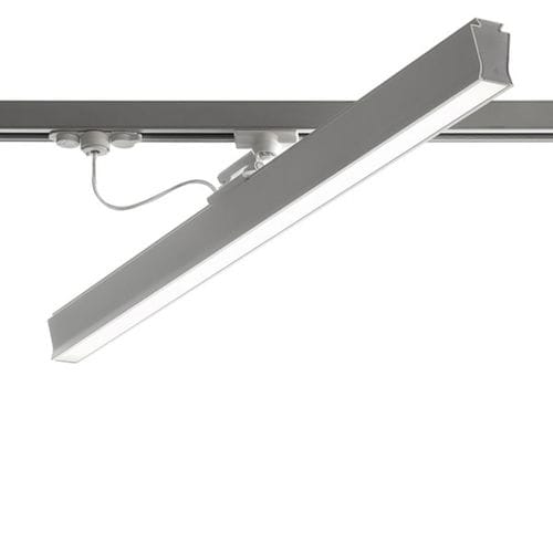 Faretti a binario LED - BOMA - Ivela spa - a lampada fluorescente / lineare / in alluminio estruso