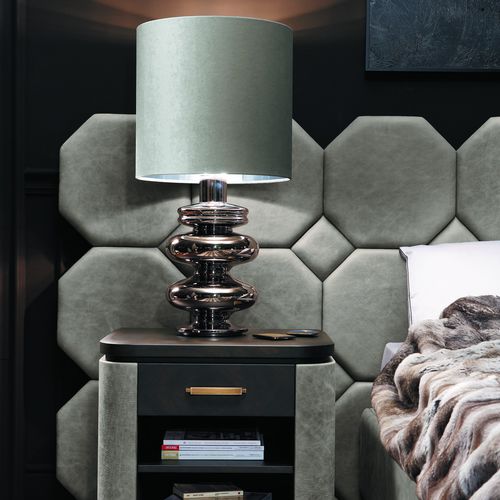 Lampada da tavolo - MASTER: NOVA - SMANIA - in ceramica / classica / con cavo