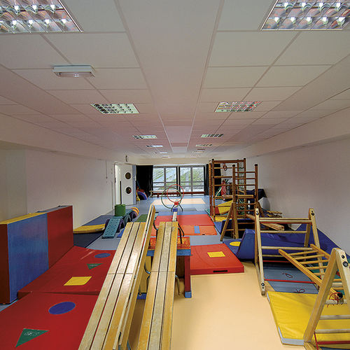 Pannello radiante elettrico - PULSAR - Sabiana - da soffitto / bianco / ultrapiatto