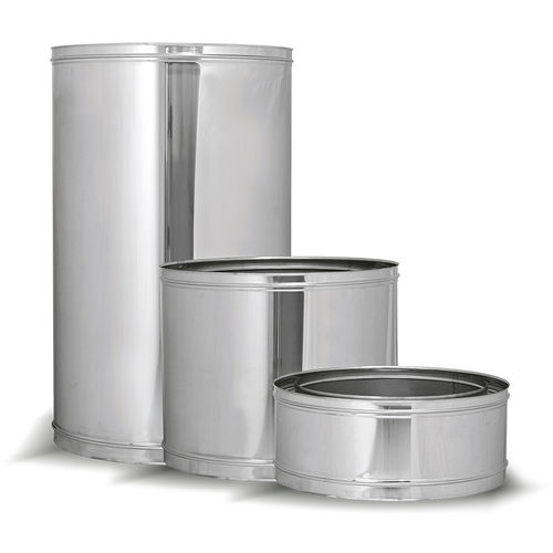 Canna fumaria in acciaio inossidabile - INOXSABIANA 50 - Sabiana - in rame / in acciaio inox 316 / in acciaio inox 316 L