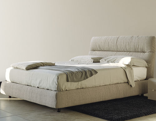 Letto matrimoniale - DALIA  - Falegnami - contemporaneo / imbottito / con testiera