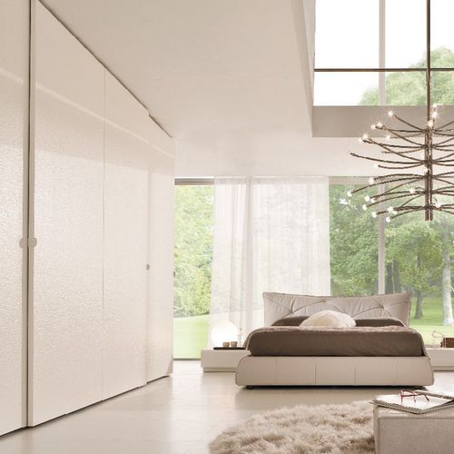 Letto matrimoniale - DUFFY  - Falegnami - contemporaneo / imbottito / con testiera