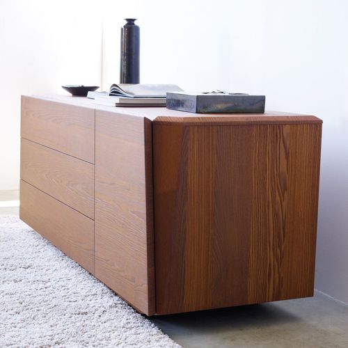 Credenza contemporanea - PRISMI  - Falegnami - in rovere / in frassino