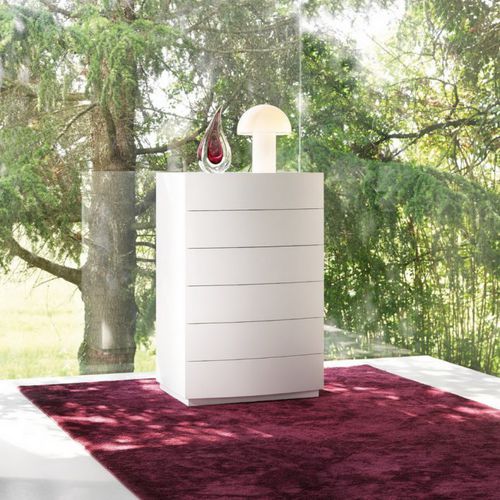 Cassettiera contemporanea - TREND - Falegnami - in legno laccato / bianca
