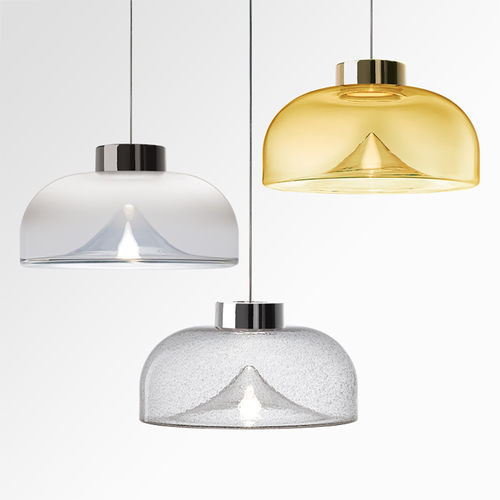 Lampada a sospensione - AELLA MINI 30 S - Leucos srl - in vetro soffiato / in cristallo / contemporanea