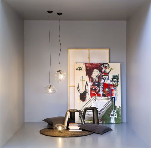 Lampada a sospensione - LIGHTBODY BOLD S - Leucos srl - in metallo / in vetro / contemporanea