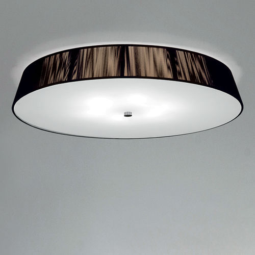 Plafoniera contemporanea - LILITH PL 70 - Leucos srl - rotonda / in vetro / in metallo laccato