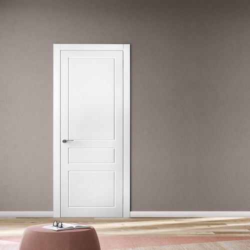 Porta da interno - BLANC GIOTTO 13G - BARAUSSE - impiallacciata in legno / battente / classica