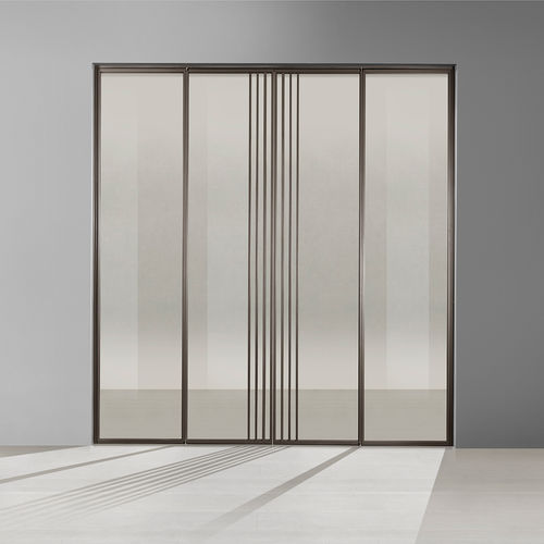 Porta da interno - CARBON TIP I30 - BARAUSSE - in vetro / battente / contemporanea