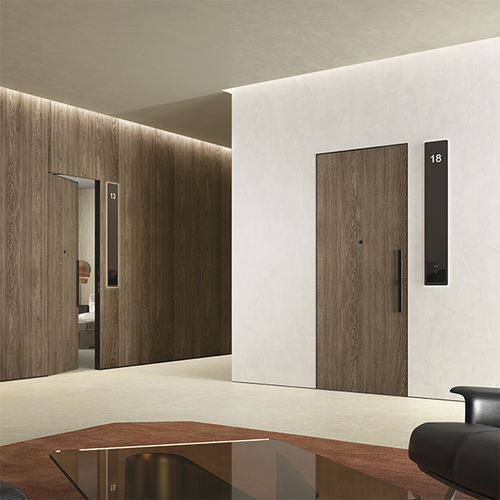Porta da interno - SIGARO IN TECNOSECRET - BARAUSSE - in legno / battente / contemporanea