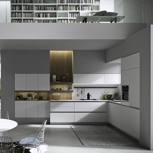 Cucina contemporanea - Joy - SNAIDERO RINO SPA - in alluminio / in ABS / in melaminico
