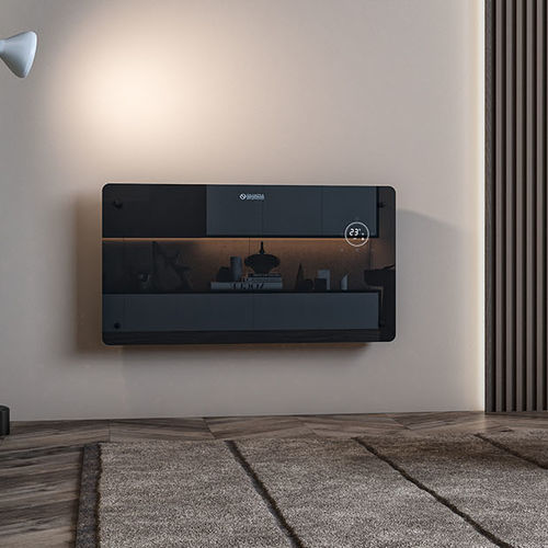 Termoconvettore elettrico - CALEO GLASS - Olimpia Splendid - 1000 w / 2000 w / contemporaneo