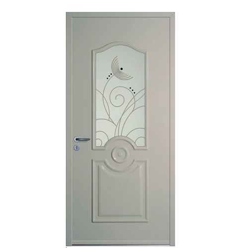 Porta di servizio - COSY - Rehau - in legno / in alluminio / in vetro