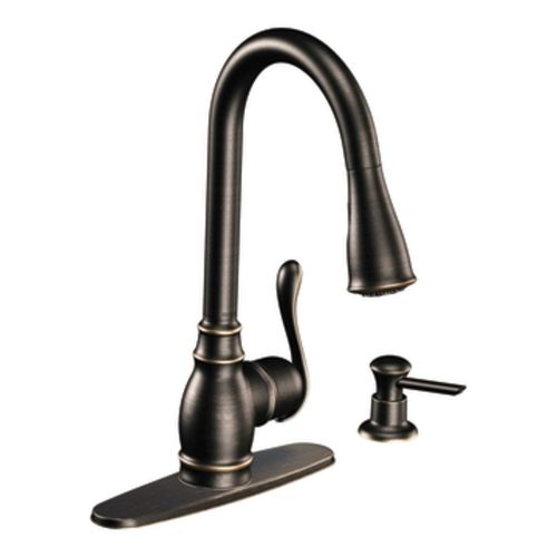 Miscelatore da appoggio - ANABELLE : CA87003BRB - Moen - temporizzato / in bronzo / da cucina