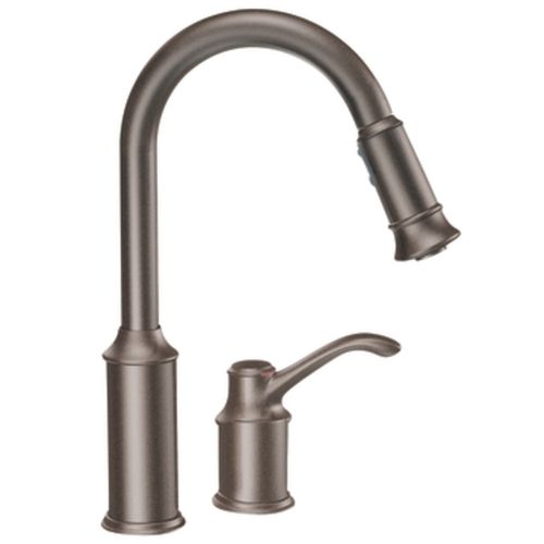 Miscelatore da appoggio - ABERDEEN : 7590ORB - Moen - temporizzato / in bronzo / da cucina