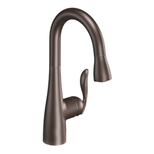 Miscelatore da appoggio - ARBOR : 5995ORB - Moen - in bronzo / da cucina / 1 foro
