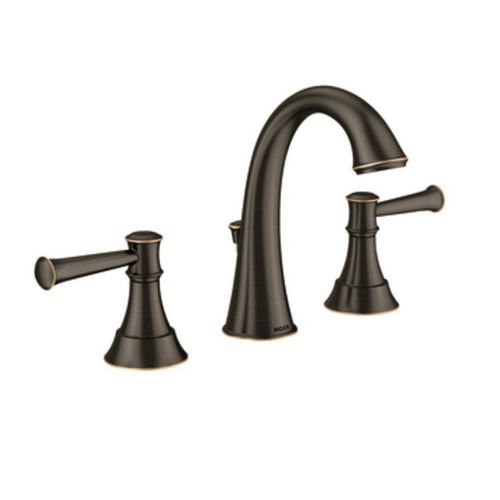 Miscelatore per lavabo - ASHVILLE : 84778MBRB - Moen - da appoggio / in bronzo / da bagno