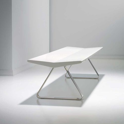 Panca contemporanea - FLY - Nurus - in legno / in metallo / in laminato