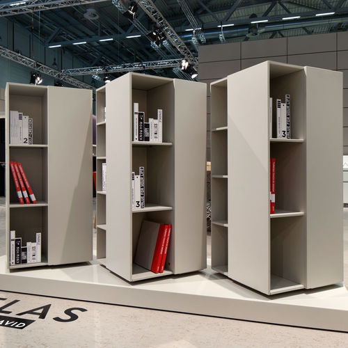 Scaffalatura rotante per ufficio - ATLAS - Nurus - per archivio / standard / in legno